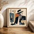 Ceramiczna płytka dekoracyjna Retro Głos Jazzu