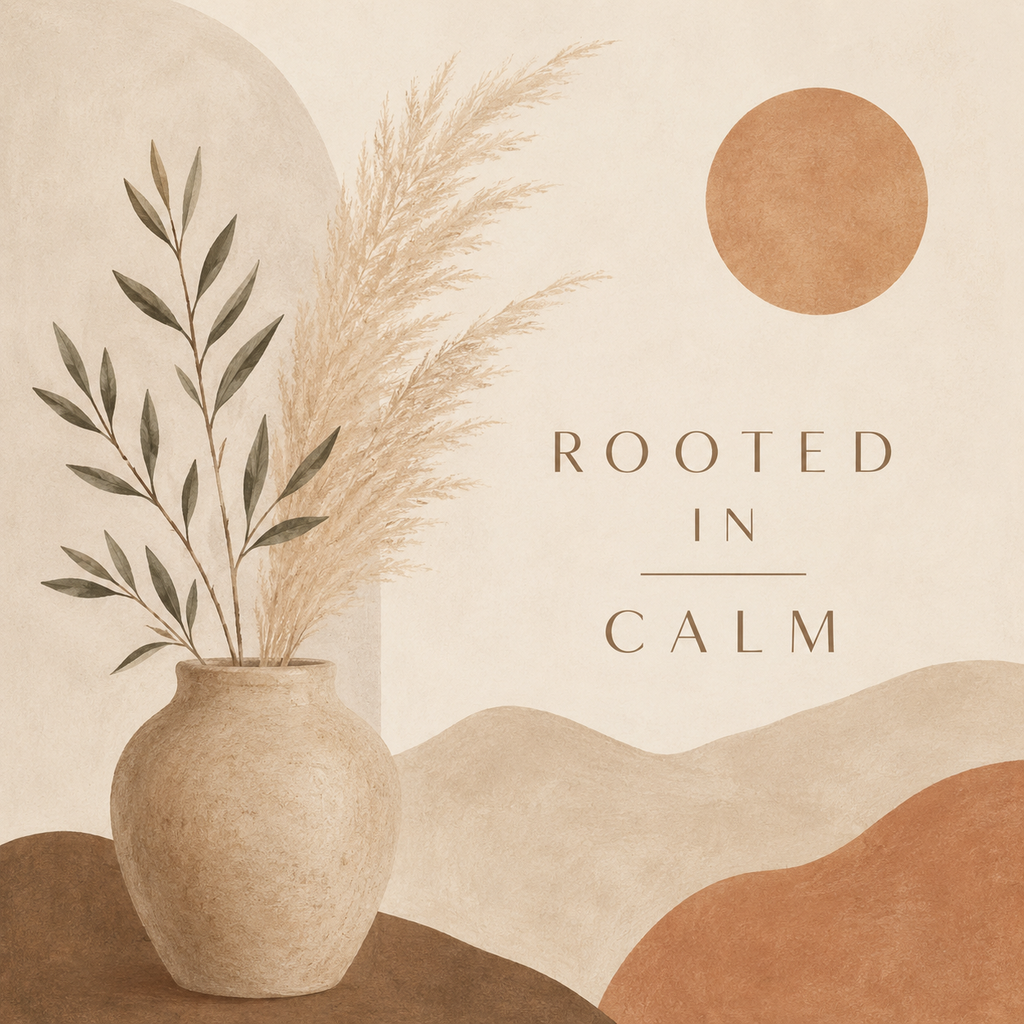 Ceramiczna płytka dekoracyjna Rooted in Calm