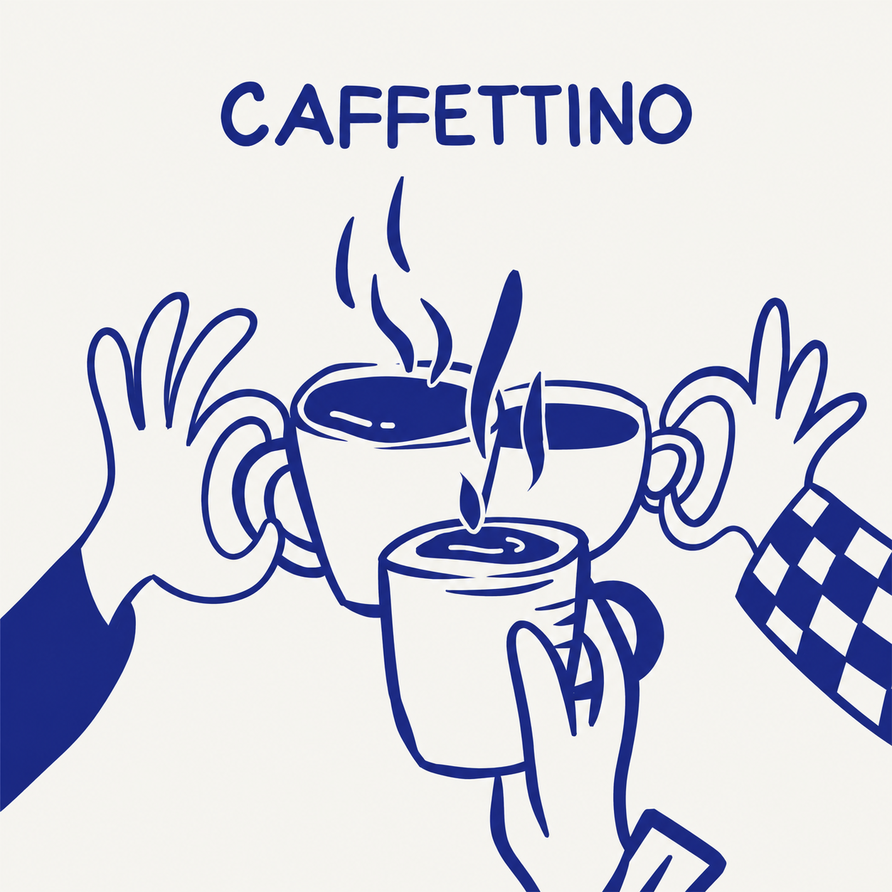 Ceramiczna płytka dekoracyjna Caffettino