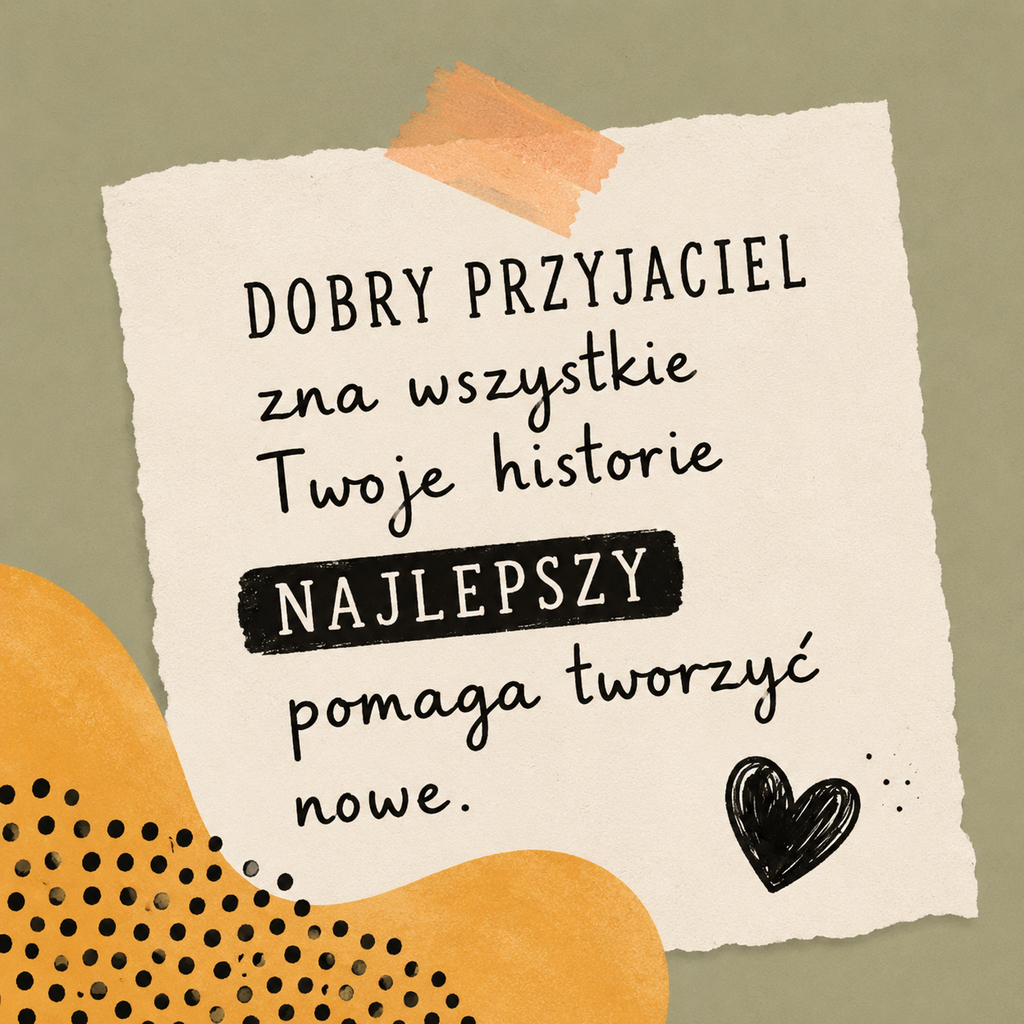 Ceramiczna płytka dekoracyjna Najlepszy Przyjaciel