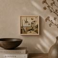 Ceramiczna płytka dekoracyjna Surrealistyczny Sen o Czasie