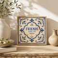 Ceramiczna płytka dekoracyjna Przyjacielskie Azulejo