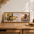 Ceramiczne płytki dekoracyjne Personalizowany Tryptyk Psia Miłość