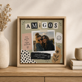 Ceramiczna płytka dekoracyjna Scrapbook Amigos